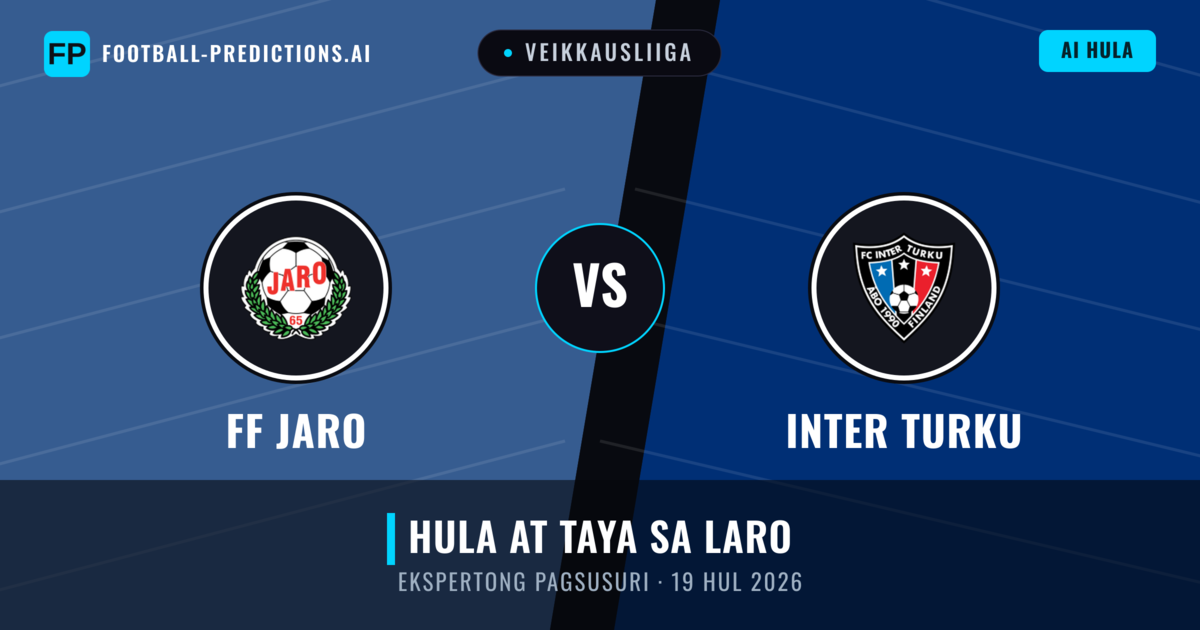 FF Jaro vs Inter Turku — hula at preview ng laban
