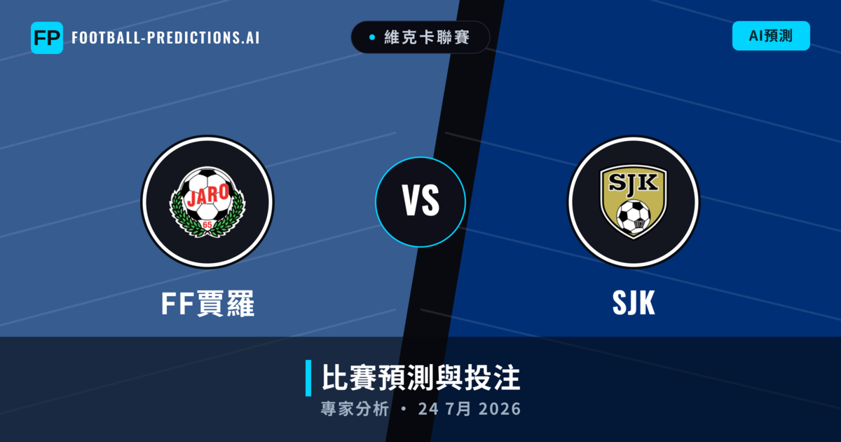 FF賈羅 vs SJK — 比赛预测和前瞻