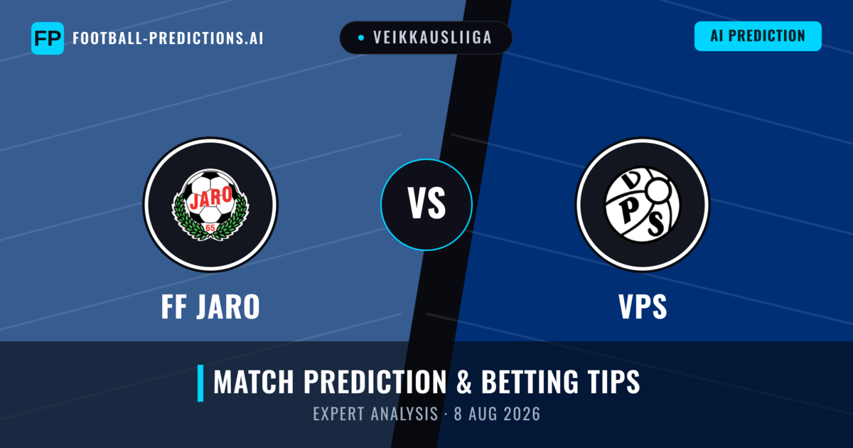 FF Jaro vs VPS — match prediction & preview