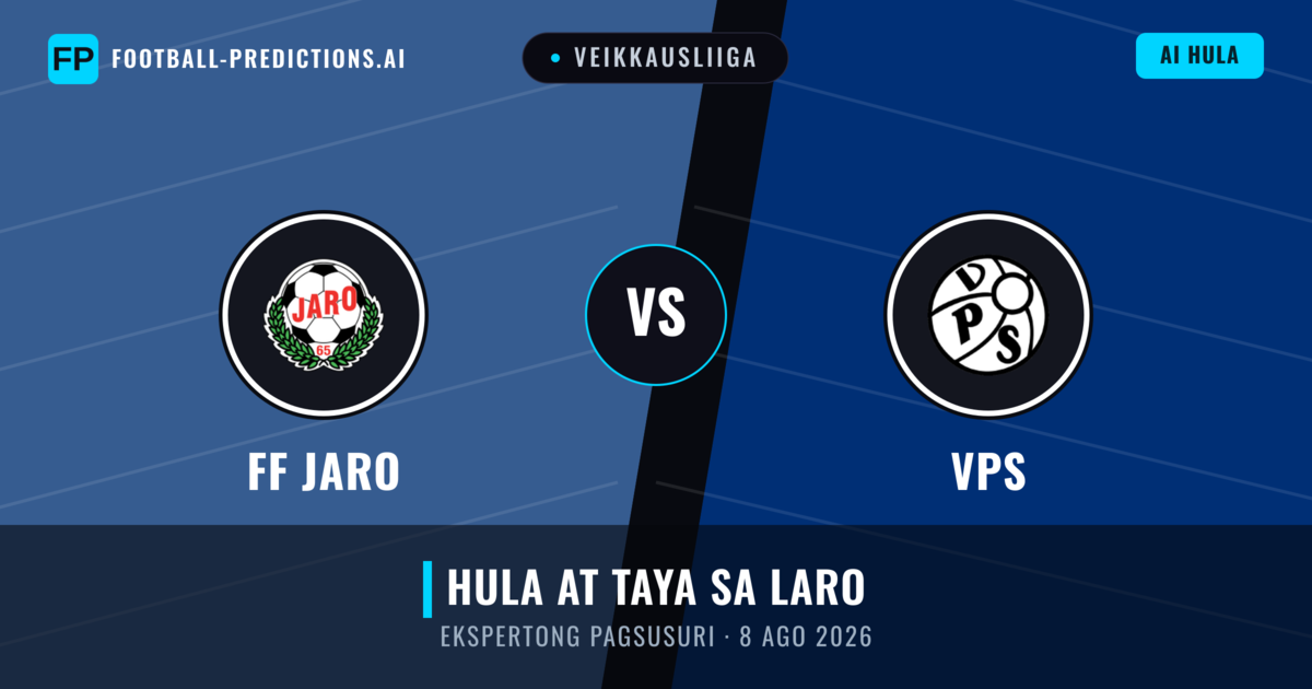 FF Jaro vs VPS — hula at preview ng laban