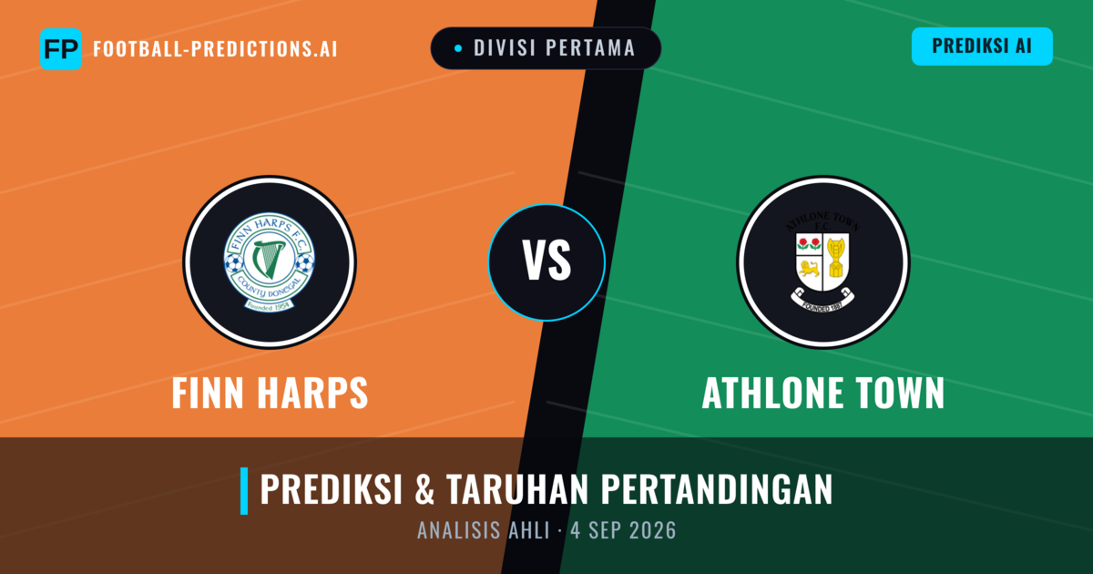 Finn Harps vs Athlone Town — prediksi dan pratinjau pertandingan
