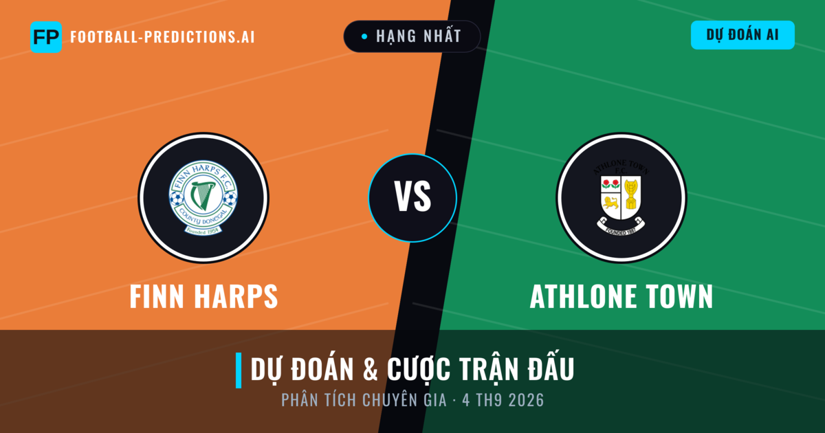 Finn Harps vs Athlone Town — dự đoán và xem trước trận đấu