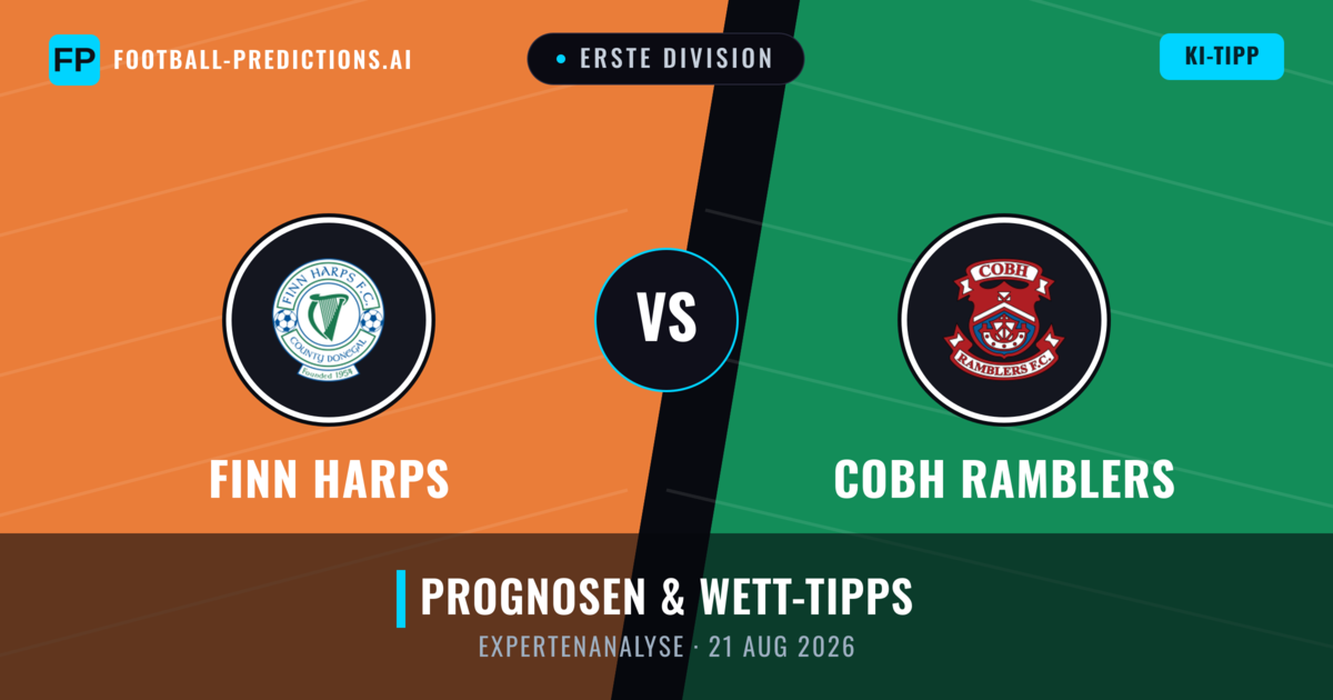 Finn Harps vs Cobh Ramblers — Prognose und Spielvorschau