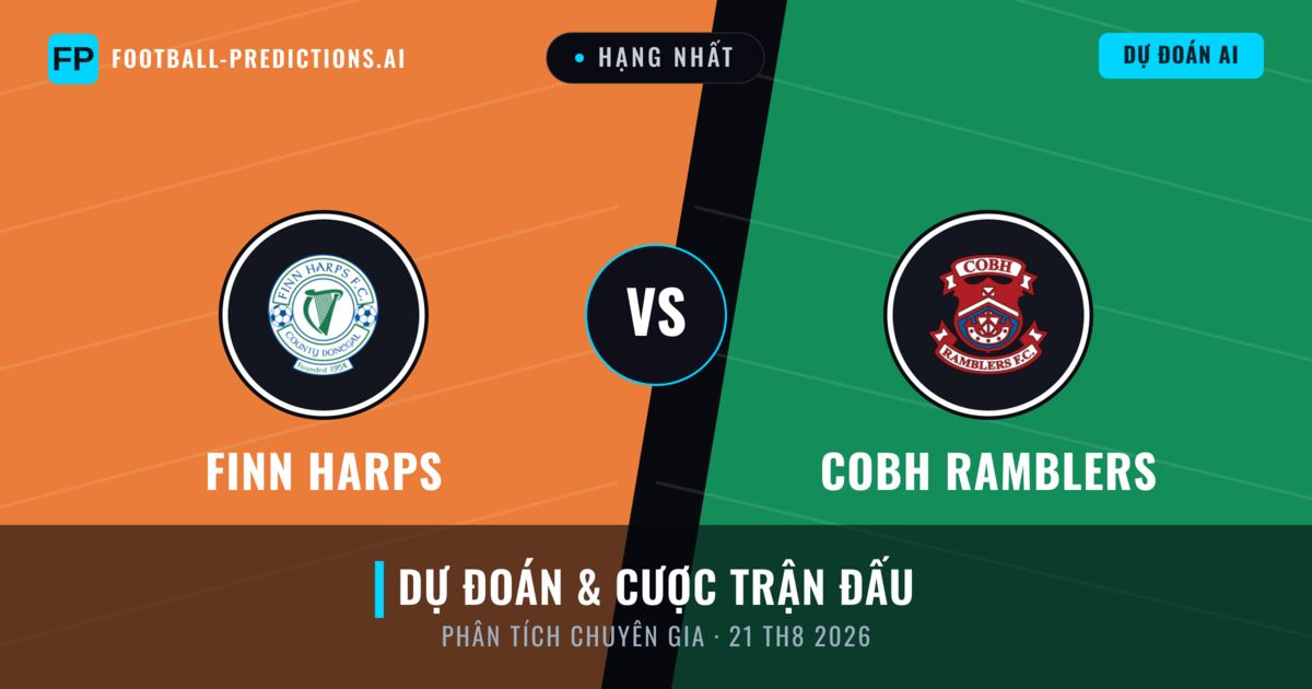 Finn Harps vs Cobh Ramblers — dự đoán và xem trước trận đấu