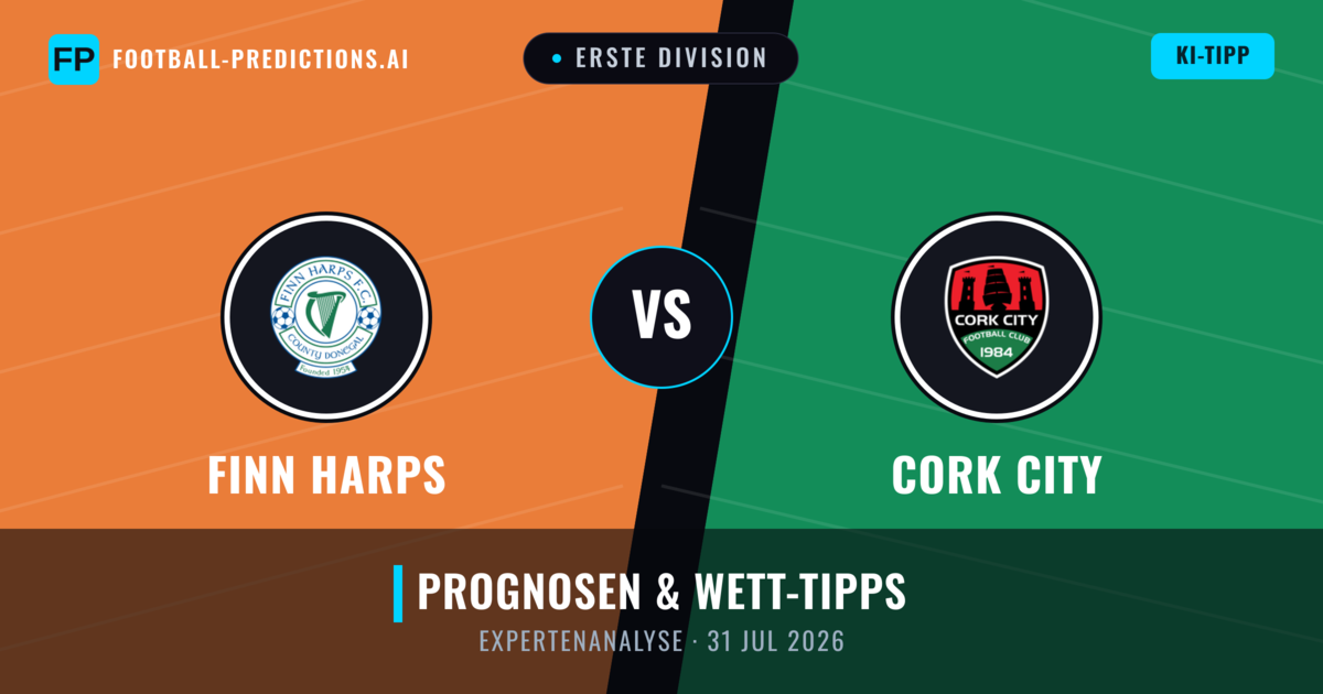 Finn Harps vs Cork City — Prognose und Spielvorschau