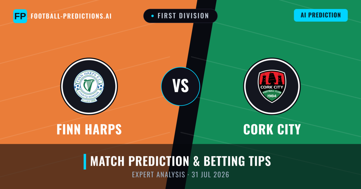 Finn Harps vs Cork City — match prediction & preview