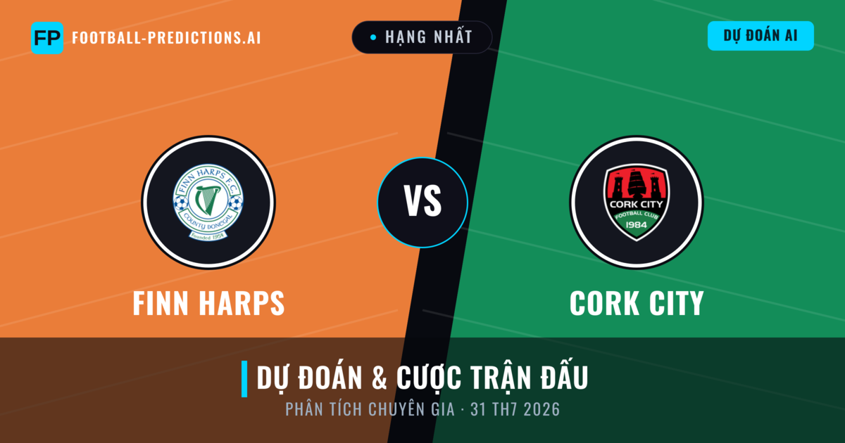 Finn Harps vs Cork City — dự đoán và xem trước trận đấu