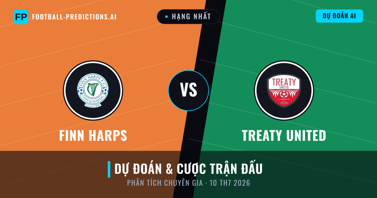 Finn Harps vs Treaty United — dự đoán và xem trước trận đấu