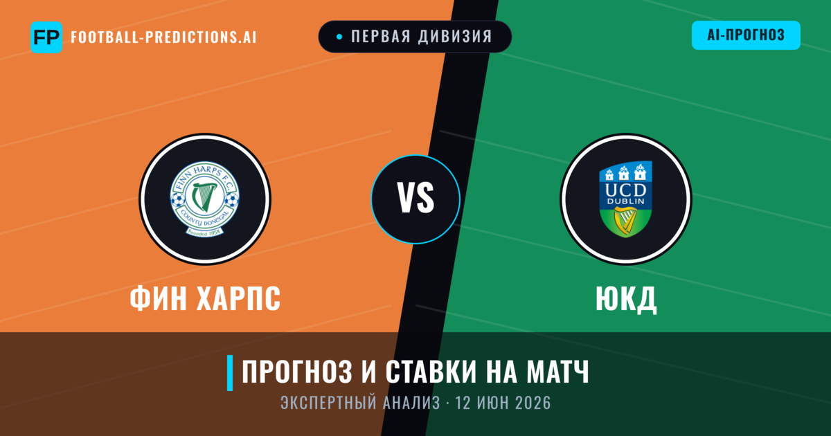 Фин Харпс – ЮКД — прогноз и превью матча