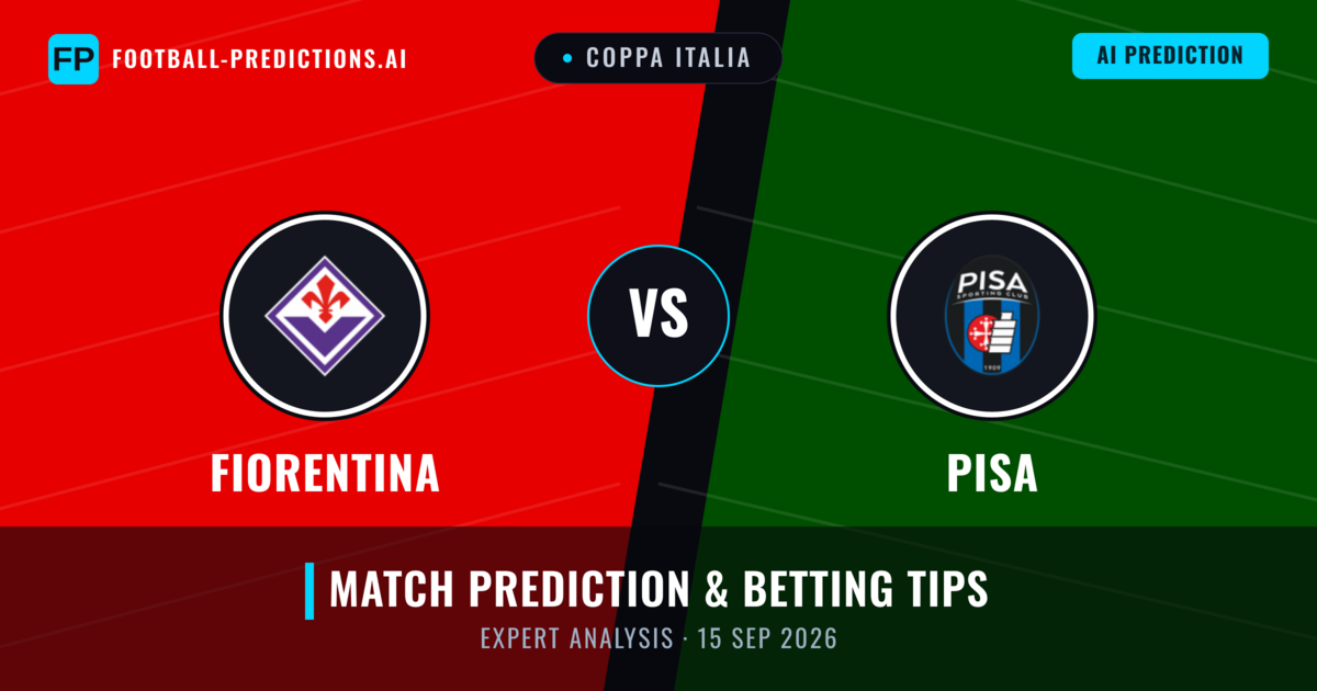 Fiorentina vs Pisa — match prediction & preview