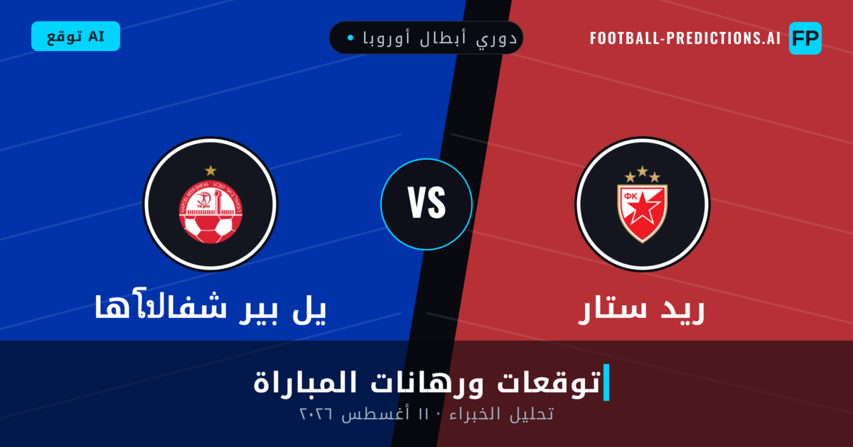 ريد ستار ضد هاโปيل بير شفا — توقعات ومعاينة المباراة