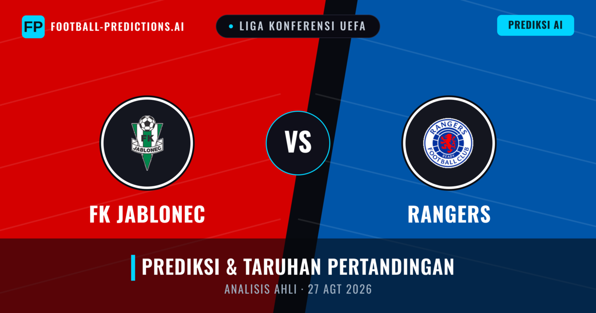 FK Jablonec vs Rangers — prediksi dan pratinjau pertandingan