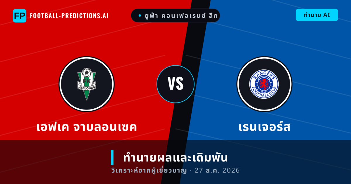 เอฟเค จาบลอนเซค พบ เรนเจอร์ส — ทำนายผลและพรีวิวการแข่งขัน