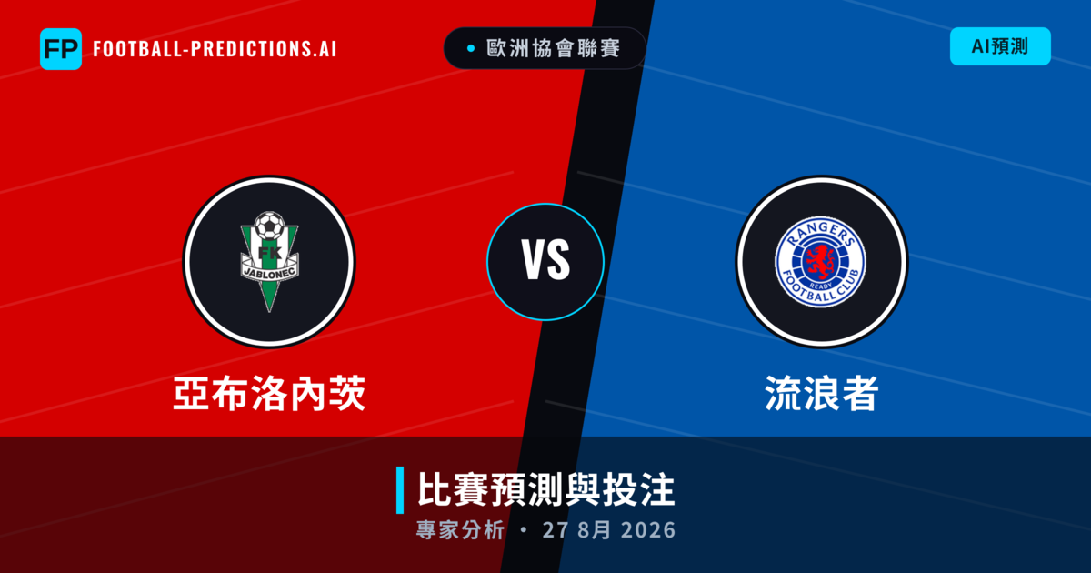 亞布洛內茨 vs 流浪者 — 比赛预测和前瞻