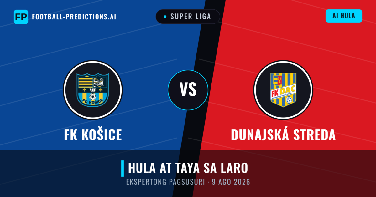 FK Košice vs Dunajská Streda — hula at preview ng laban