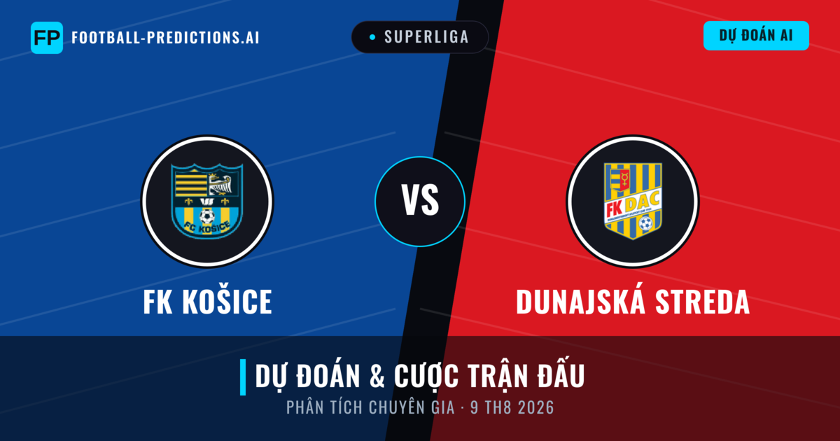 FK Košice vs Dunajská Streda — dự đoán và xem trước trận đấu