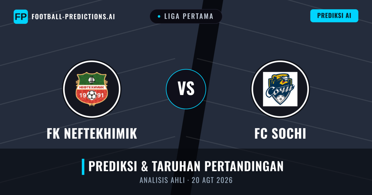 FK Neftekhimik vs FC Sochi — prediksi dan pratinjau pertandingan