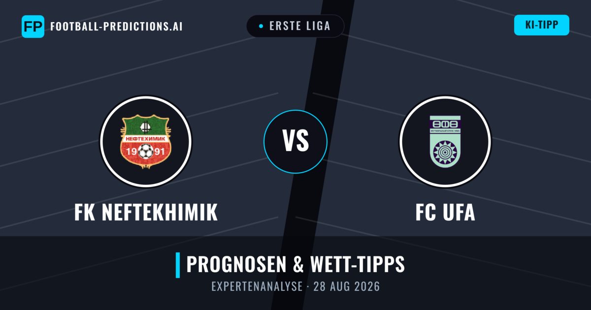 FK Neftekhimik vs FC UFA — Prognose und Spielvorschau