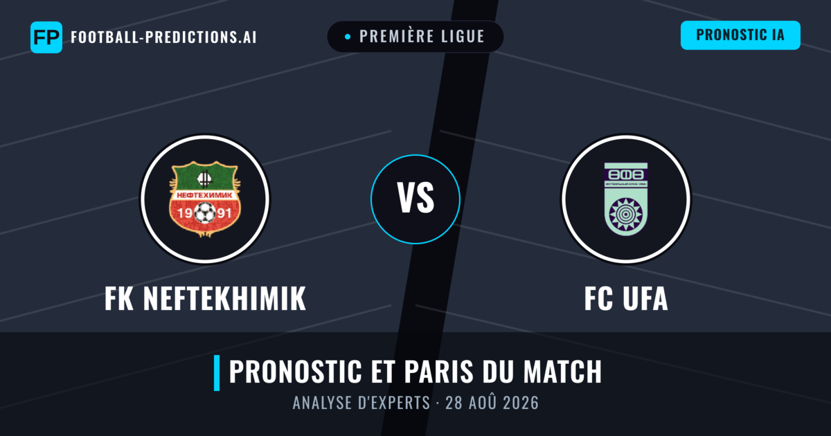 FK Neftekhimik vs FC UFA — pronostic et avant-match