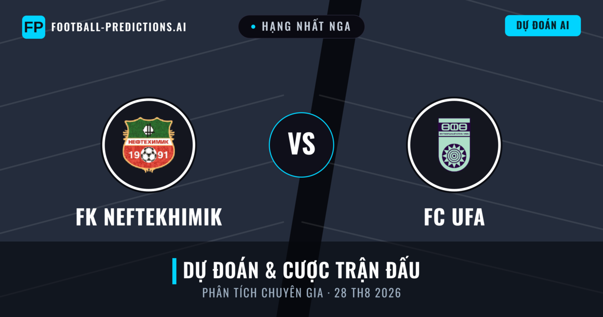 FK Neftekhimik vs FC UFA — dự đoán và xem trước trận đấu