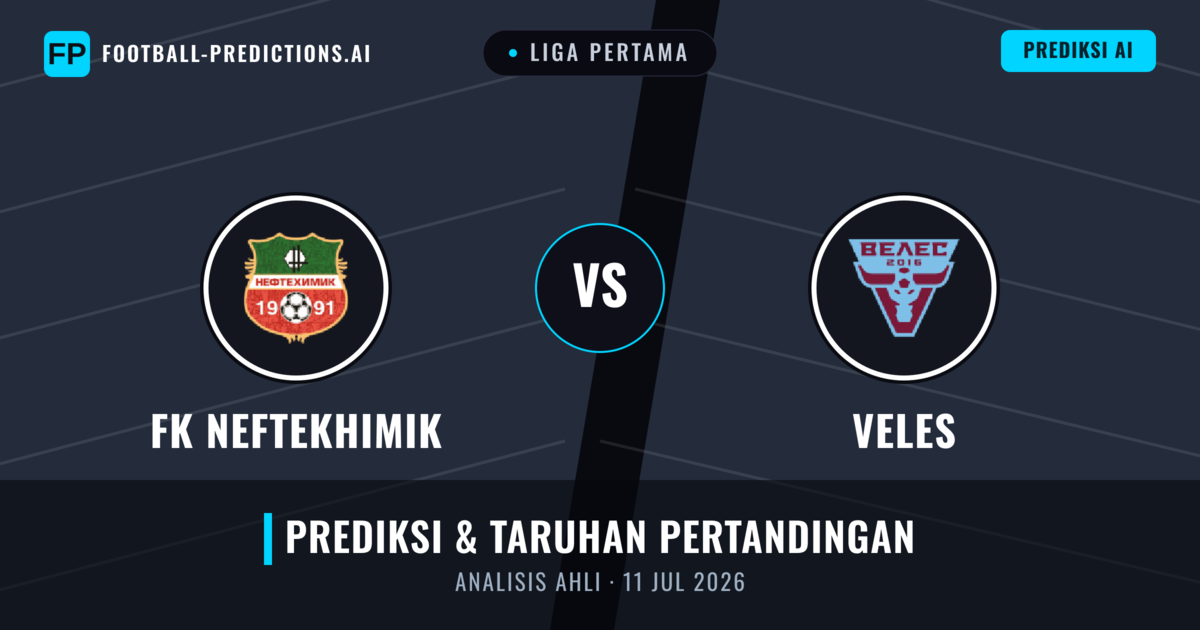 FK Neftekhimik vs Veles — prediksi dan pratinjau pertandingan