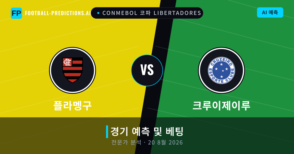 플라멩구 대 크루이제이루 — 경기 예측 및 프리뷰