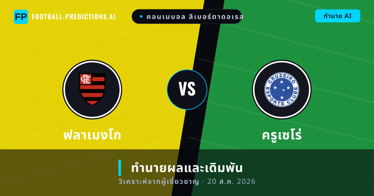 ฟลาเมงโก พบ ครูเซโร่ — ทำนายผลและพรีวิวการแข่งขัน