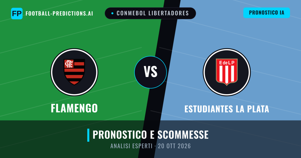 Flamengo vs Estudiantes La Plata — pronostico e anteprima del match