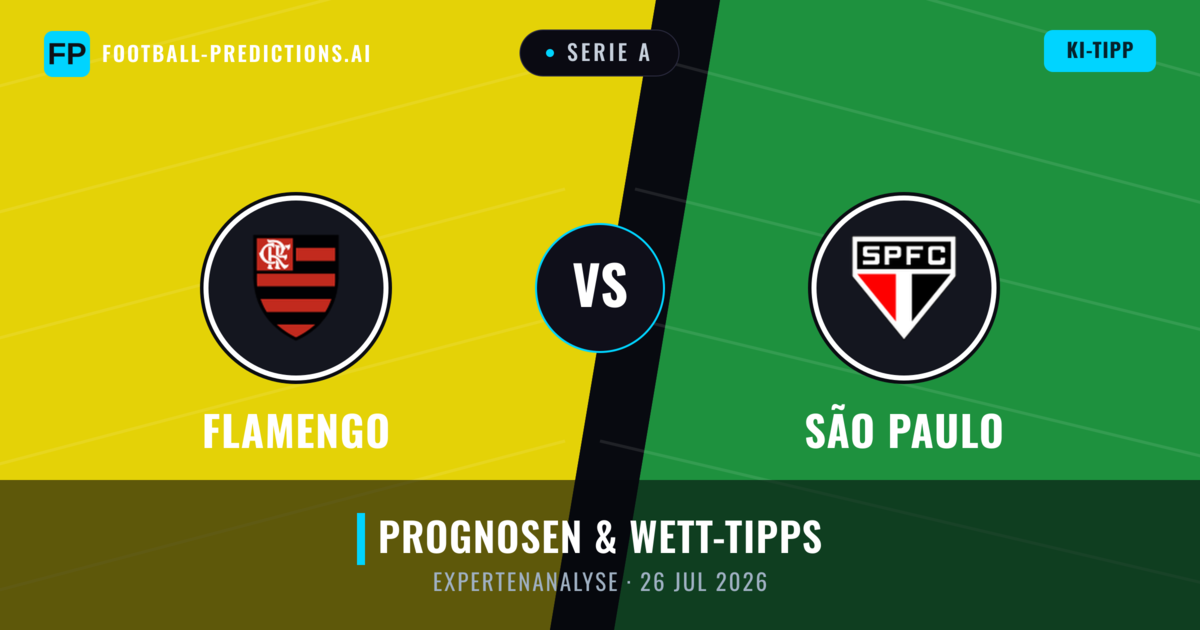 Flamengo vs São Paulo — Prognose und Spielvorschau