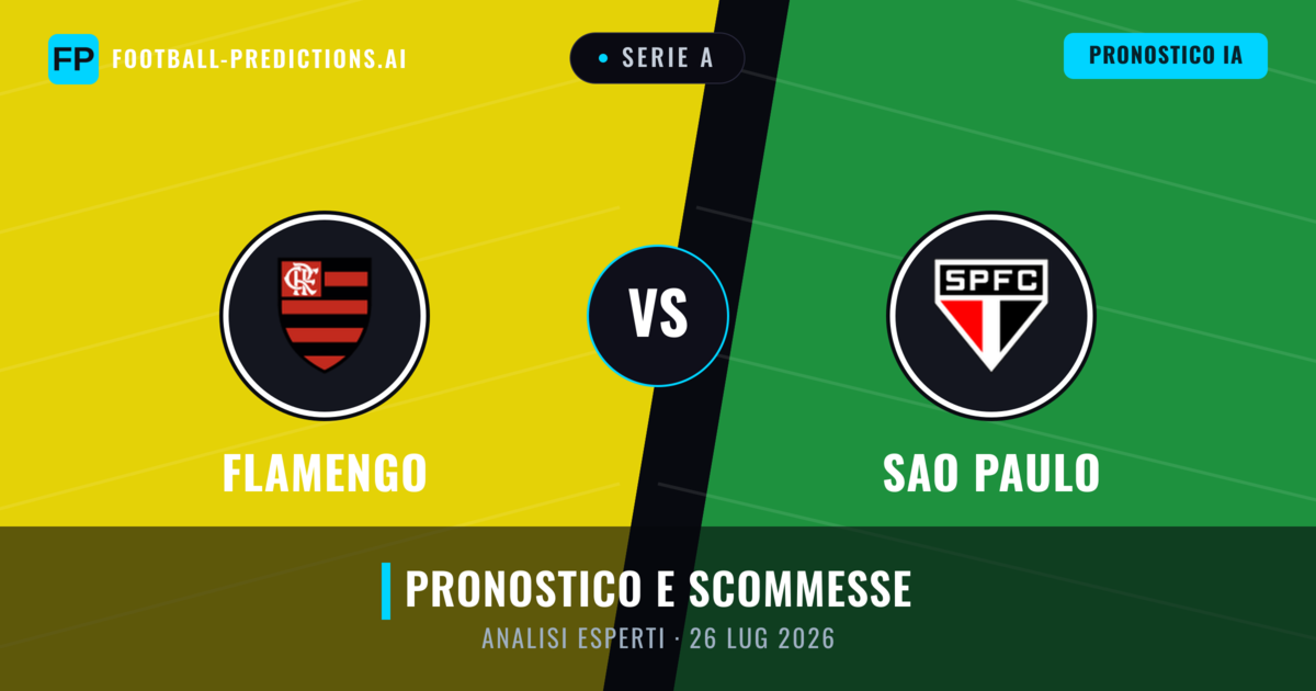 Flamengo vs Sao Paulo — pronostico e anteprima del match