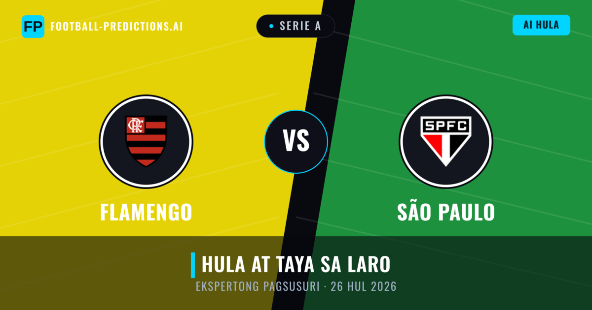 Flamengo vs São Paulo — hula at preview ng laban