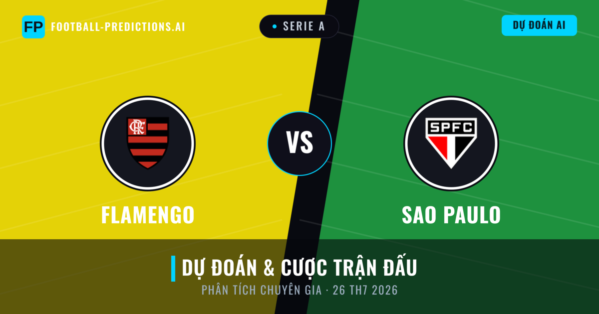 Flamengo vs Sao Paulo — dự đoán và xem trước trận đấu