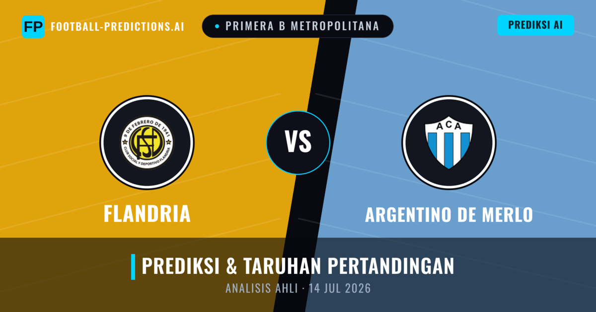 Flandria vs Argentino de Merlo — prediksi dan pratinjau pertandingan