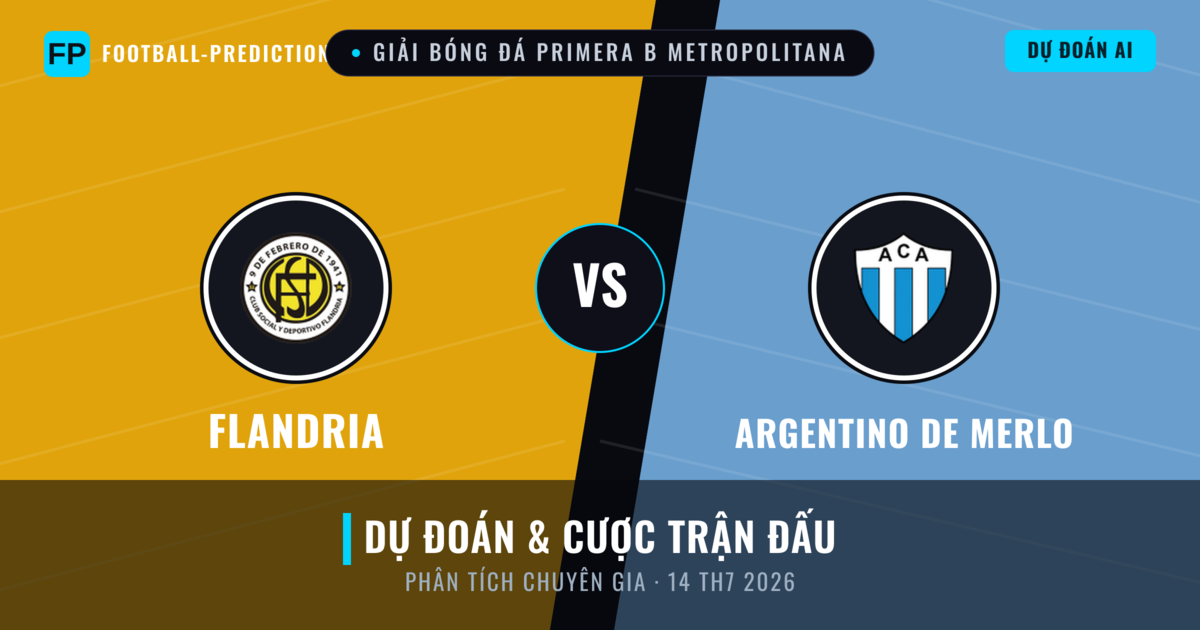 Flandria vs Argentino de Merlo — dự đoán và xem trước trận đấu