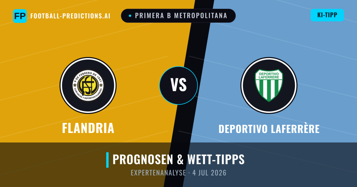 Flandria vs Deportivo Laferrère — Prognose und Spielvorschau
