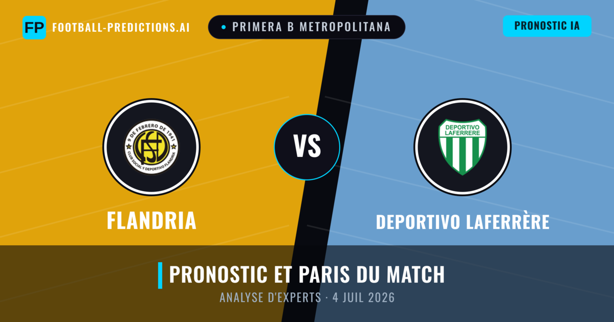 Flandria vs Deportivo Laferrère — pronostic et avant-match
