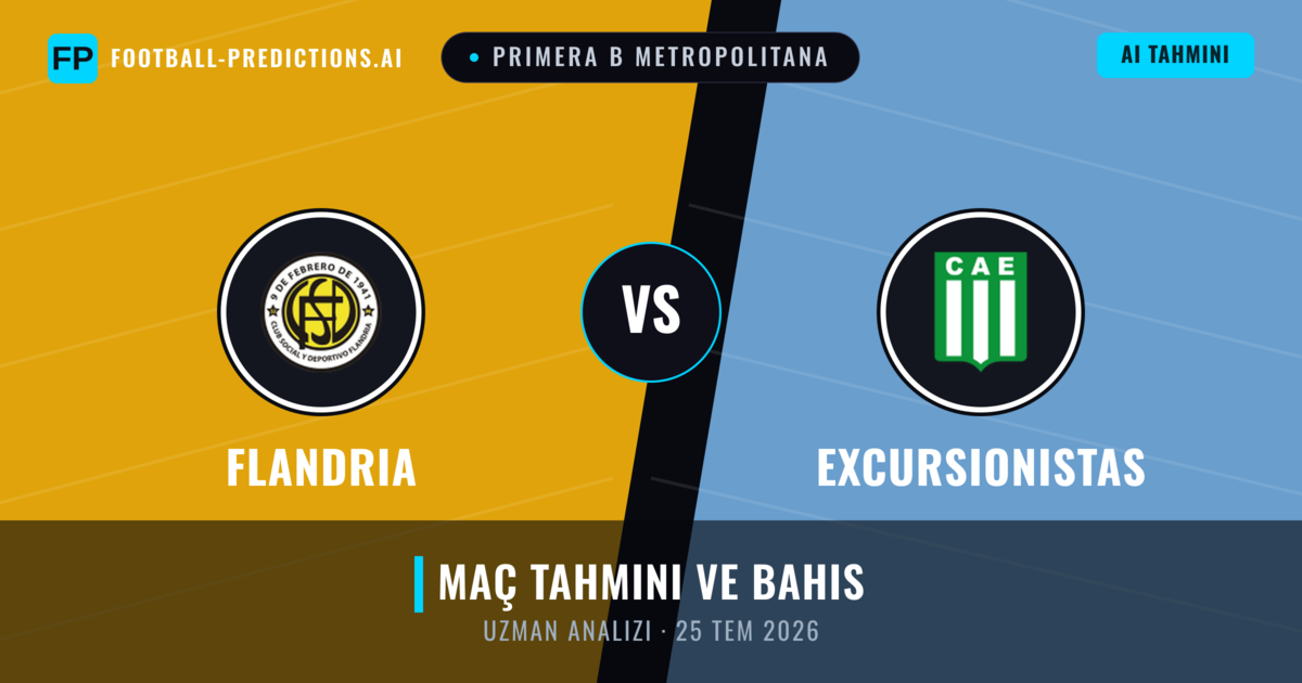 Flandria - Excursionistas — maç tahmini ve önizleme