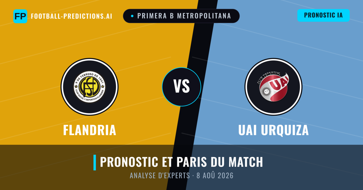 Flandria vs UAI Urquiza — pronostic et avant-match