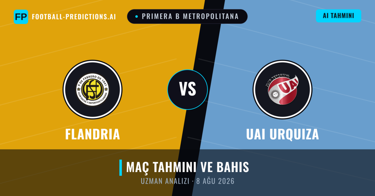 Flandria - UAI Urquiza — maç tahmini ve önizleme