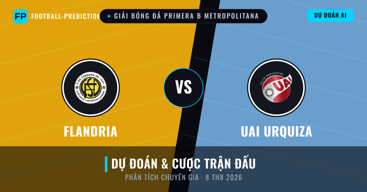 Flandria vs UAI Urquiza — dự đoán và xem trước trận đấu