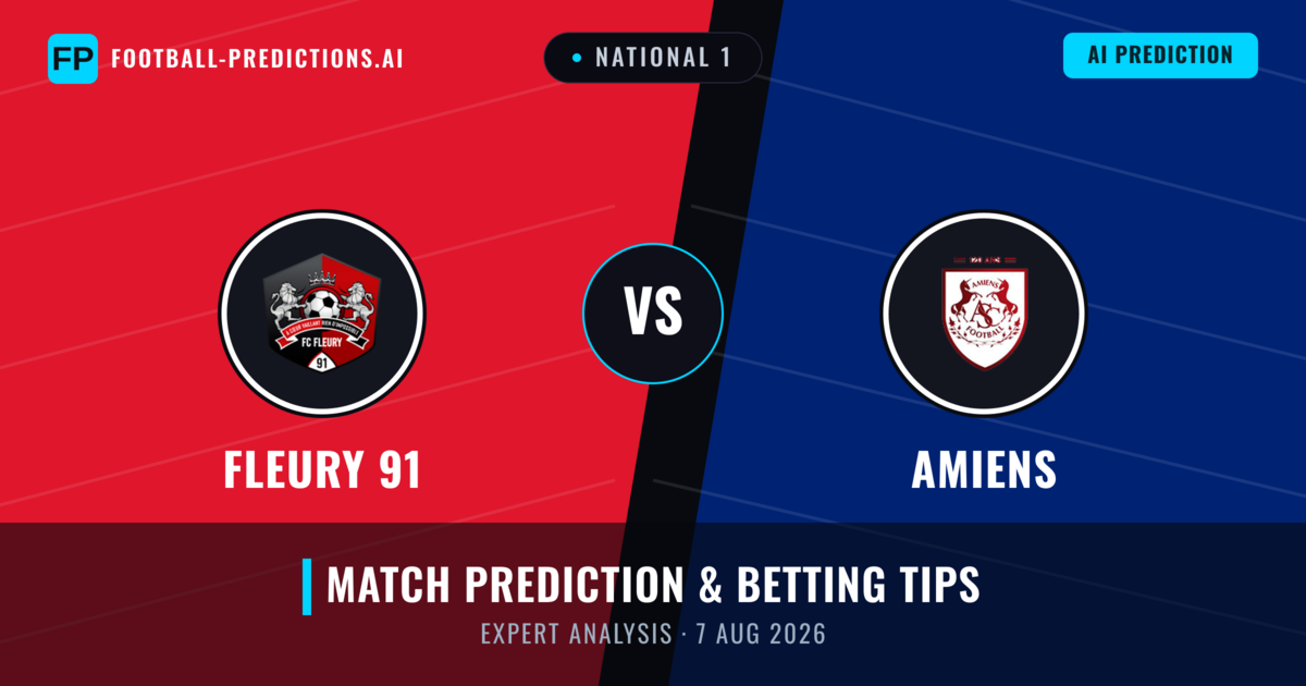 Fleury 91 vs Amiens — match prediction & preview