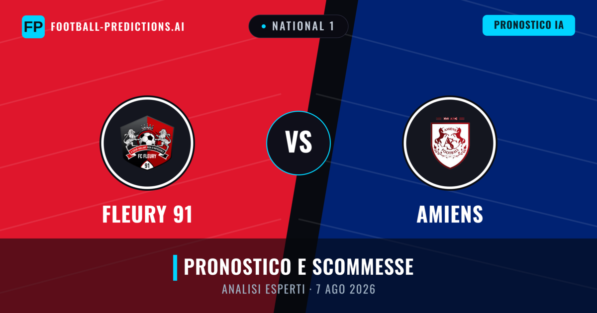 Fleury 91 vs Amiens — pronostico e anteprima del match