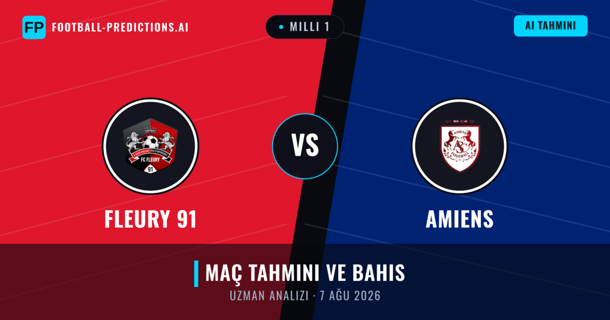 Fleury 91 - Amiens — maç tahmini ve önizleme