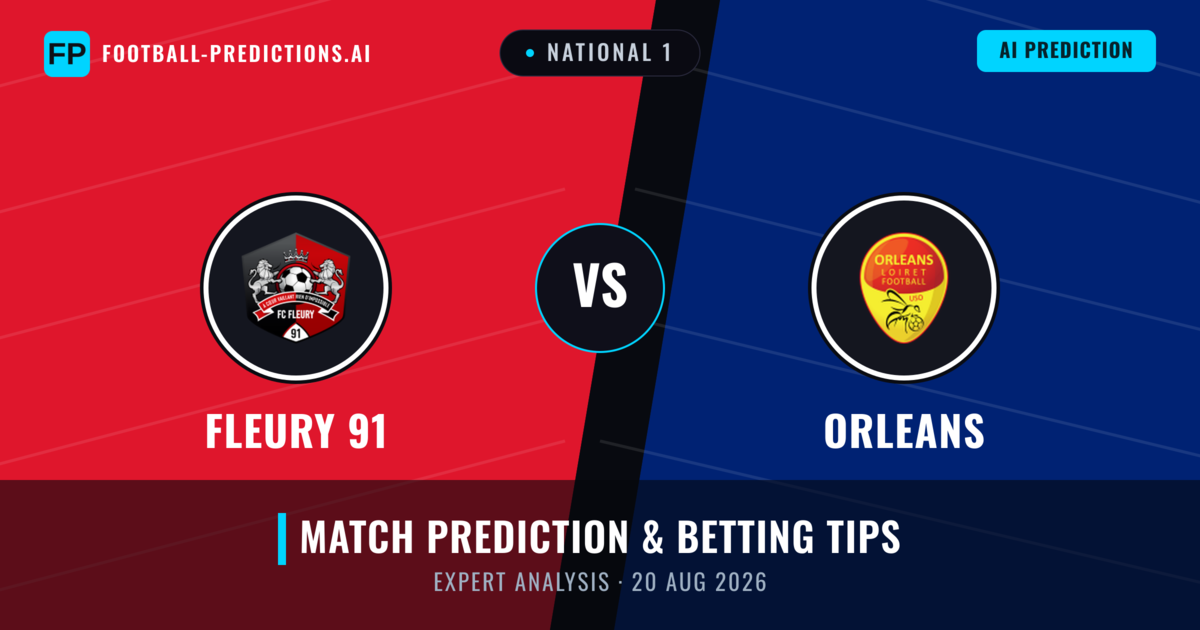 Fleury 91 vs Orleans — match prediction & preview
