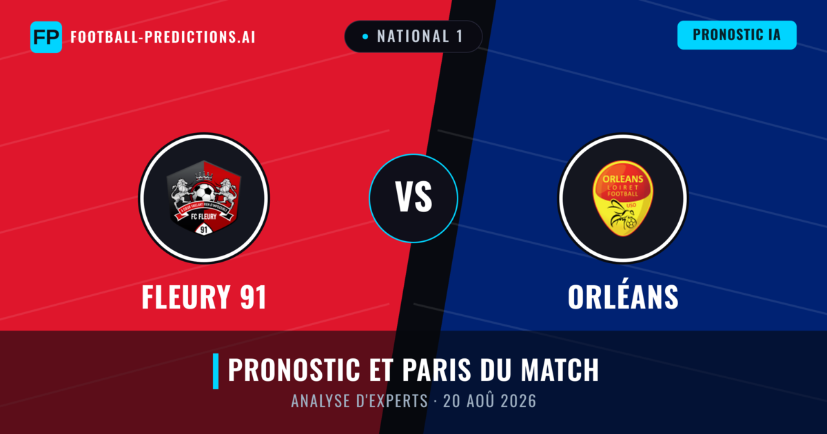 Fleury 91 vs Orléans — pronostic et avant-match