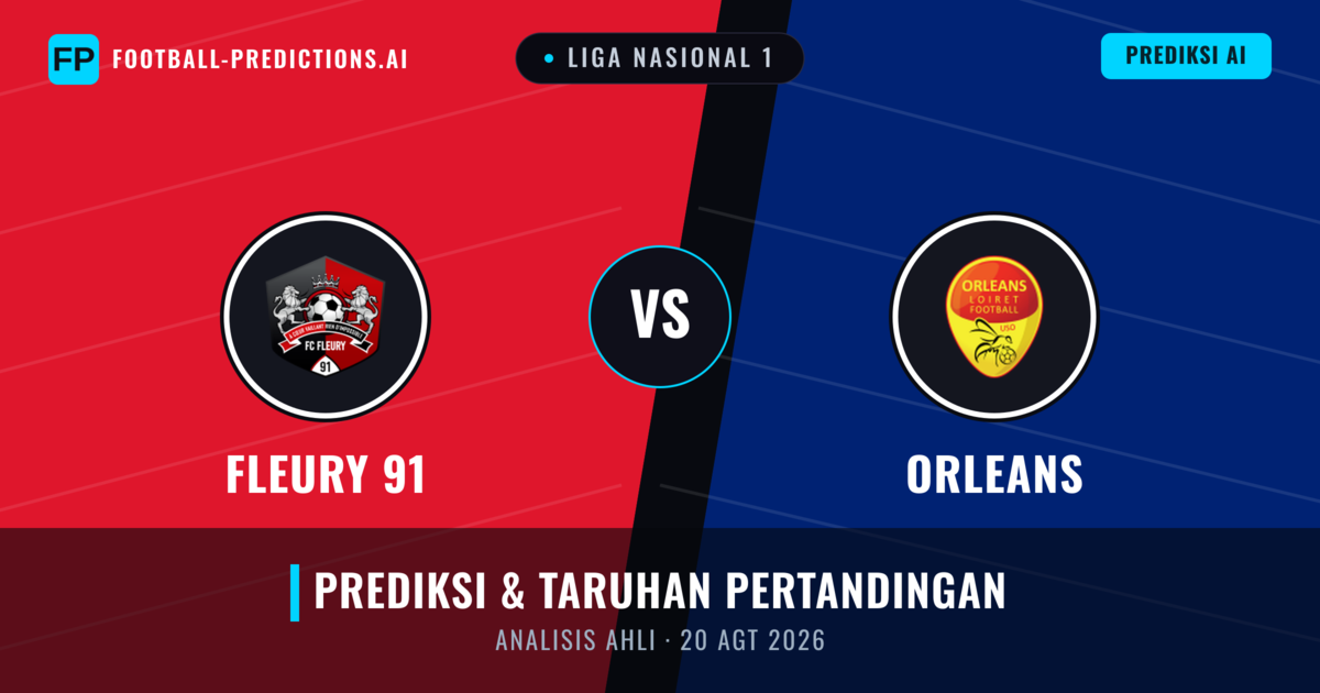 Fleury 91 vs Orléans — prediksi dan pratinjau pertandingan