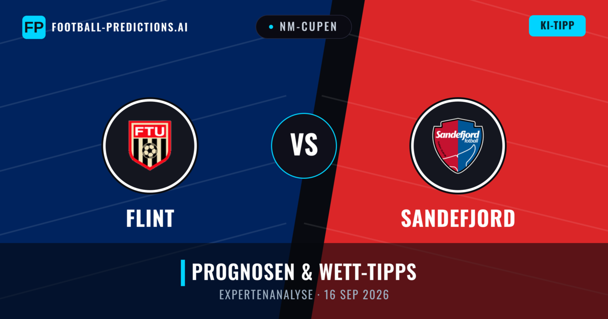 Flint vs Sandefjord — Prognose und Spielvorschau