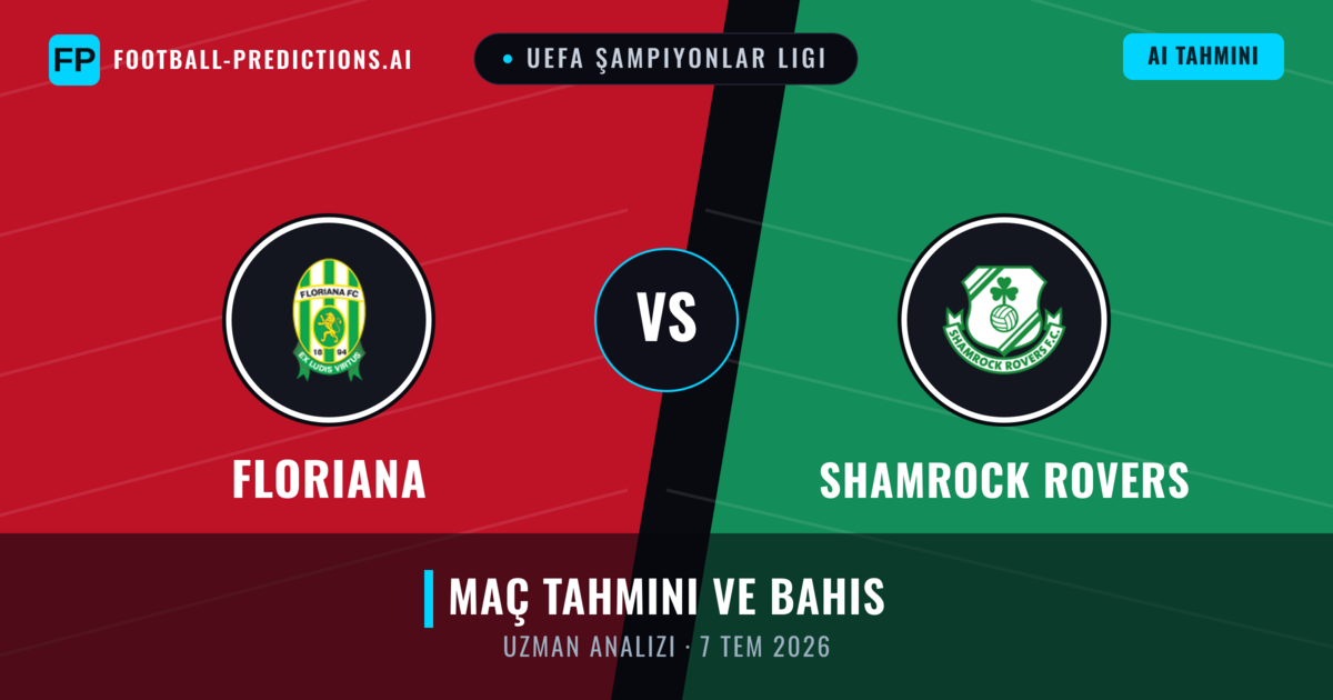 Floriana - Shamrock Rovers — maç tahmini ve önizleme