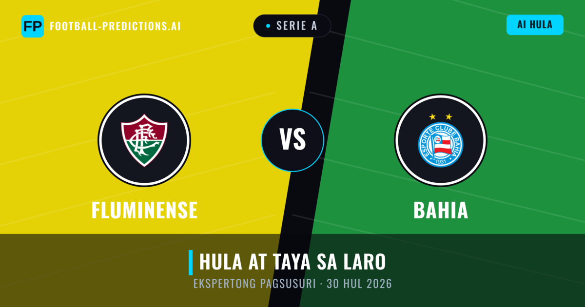 Fluminense vs Bahia — hula at preview ng laban