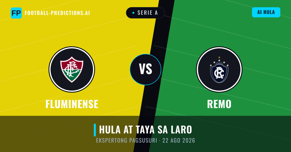 Fluminense vs Remo — hula at preview ng laban
